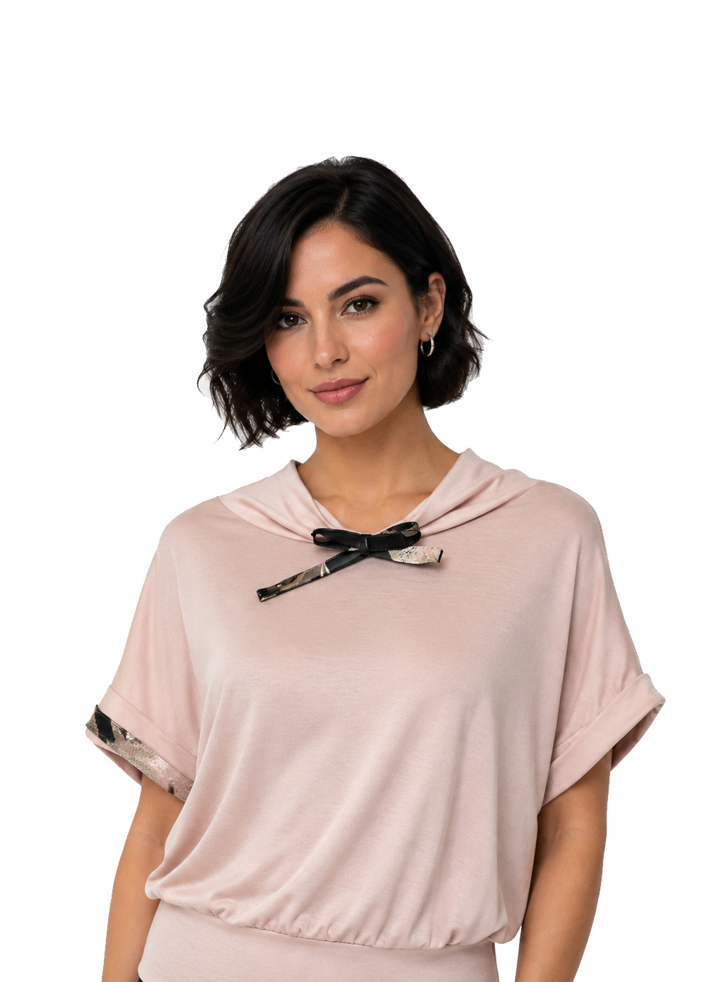 trendkm-zenska-majica-lola Unikatna ženska majica Lola v barvi ALT roza